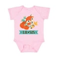 thumbnail image 1 of Inktastic Little Sister Woodland Fox Girls Girls Baby Bodysuit, 1 of 5