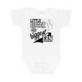 thumbnail image 1 of Inktastic Little Sister and Biggest Baseball Fan Girls Baby Bodysuit, 1 of 5
