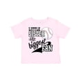 thumbnail image 1 of Inktastic Little Sister and Biggest Baseball Fan Girls Toddler T-Shirt, 1 of 5