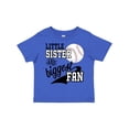 thumbnail image 1 of Inktastic Little Sister and Biggest Baseball Fan Girls Toddler T-Shirt, 1 of 5