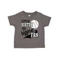 thumbnail image 1 of Inktastic Little Sister and Biggest Baseball Fan Girls Toddler T-Shirt, 1 of 5