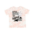 thumbnail image 1 of Inktastic Little Sister and Biggest Baseball Fan Girls Toddler T-Shirt, 1 of 5