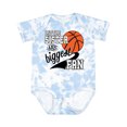thumbnail image 1 of Inktastic Little Sister and Biggest Fan Basketball Player Girls Baby Bodysuit, 1 of 5