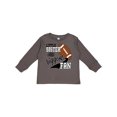 thumbnail image 2 of Little Sister Biggest Fan Football Shirt - Toddler Cheerleader Tee 2 of 13