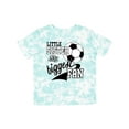 thumbnail image 1 of Inktastic Little Sister and Biggest Fan Soccer Player Girls Toddler T-Shirt, 1 of 5