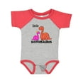 thumbnail image 1 of Inktastic Little Sistersaurus Girls Baby Bodysuit, 1 of 5