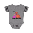 thumbnail image 1 of Inktastic Little Sistersaurus Girls Baby Bodysuit, 1 of 4