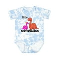 thumbnail image 1 of Inktastic Little Sistersaurus Girls Baby Bodysuit, 1 of 5