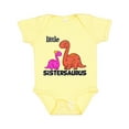 thumbnail image 1 of Inktastic Little Sistersaurus Girls Baby Bodysuit, 1 of 5