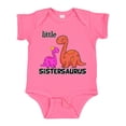 thumbnail image 1 of Inktastic Little Sistersaurus Girls Baby Bodysuit, 1 of 5