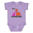 thumbnail image 1 of Inktastic Little Sistersaurus Girls Baby Bodysuit, 1 of 5