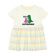 thumbnail image 1 of Inktastic Little Sistersaurus Girls Baby Dress, 1 of 5