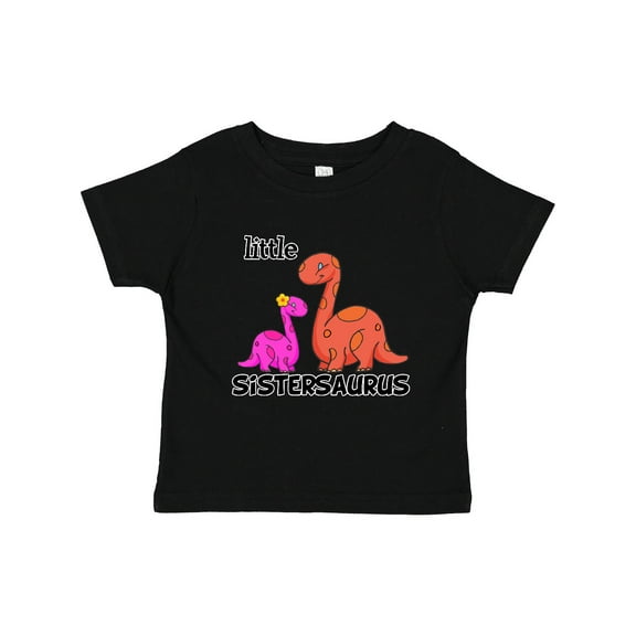 Inktastic Little Sistersaurus Girls Baby T-Shirt