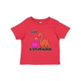 thumbnail image 1 of Inktastic Little Sistersaurus Girls Baby T-Shirt, 1 of 5