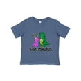 thumbnail image 1 of Inktastic Little Sistersaurus Girls Baby T-Shirt, 1 of 5