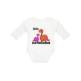 thumbnail image 1 of Inktastic Little Sistersaurus Girls Long Sleeve Baby Bodysuit, 1 of 5