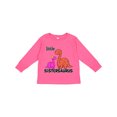 thumbnail image 1 of Inktastic Little Sistersaurus Girls Long Sleeve Toddler T-Shirt, 1 of 5