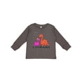 thumbnail image 1 of Inktastic Little Sistersaurus Girls Long Sleeve Toddler T-Shirt, 1 of 5