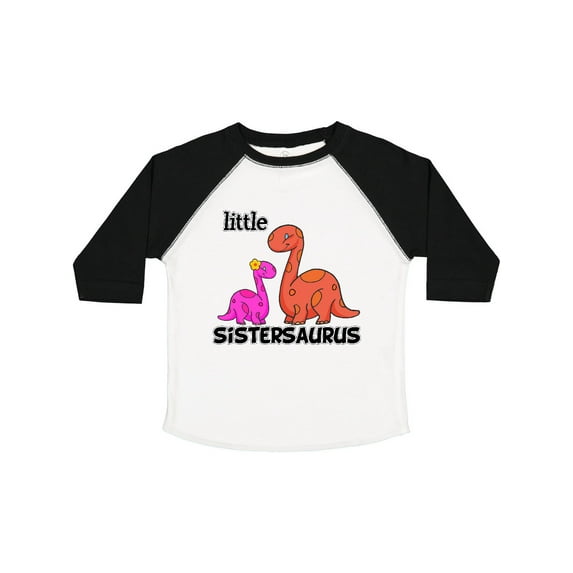 Inktastic Little Sistersaurus Girls Toddler T-Shirt