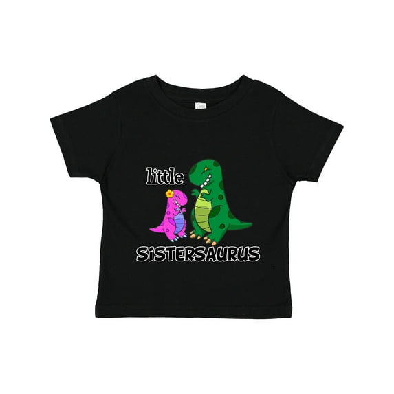 Inktastic Little Sistersaurus Girls Toddler T-Shirt