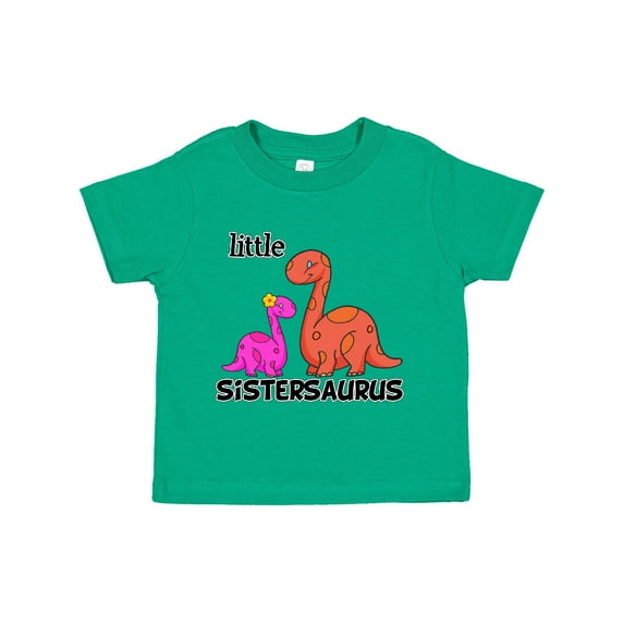 Inktastic Little Sistersaurus Girls Toddler T-Shirt