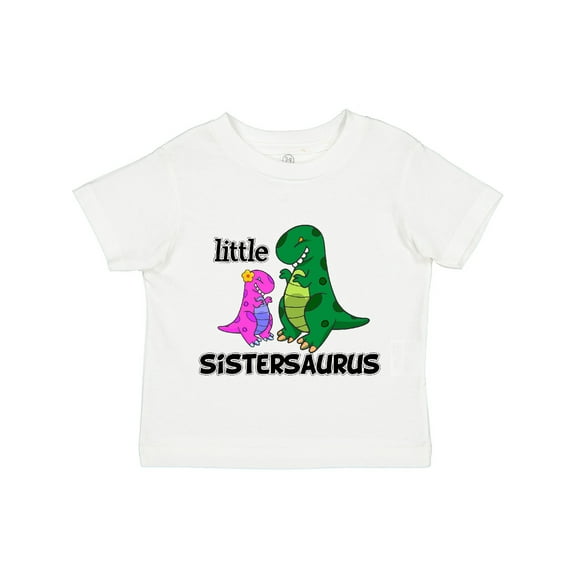 Inktastic Little Sistersaurus Girls Toddler T-Shirt