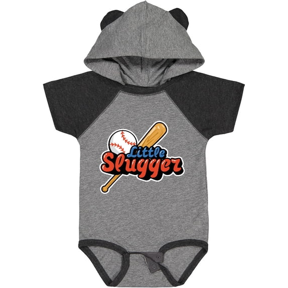 Inktastic Little Slugger Boys or Girls Baby Bodysuit