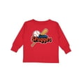 thumbnail image 1 of Inktastic Little Slugger Boys or Girls Long Sleeve Toddler T-Shirt, 1 of 5