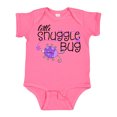 thumbnail image 1 of Inktastic Little Snuggle Bug Purple Beetle Boys or Girls Baby Bodysuit, 1 of 5