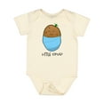 thumbnail image 1 of Inktastic Little Spud Blue Boys or Girls Baby Bodysuit, 1 of 5