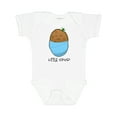 thumbnail image 1 of Inktastic Little Spud Blue Boys or Girls Baby Bodysuit, 1 of 5