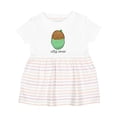 thumbnail image 1 of Inktastic Little Spud Green Girls Baby Dress, 1 of 5
