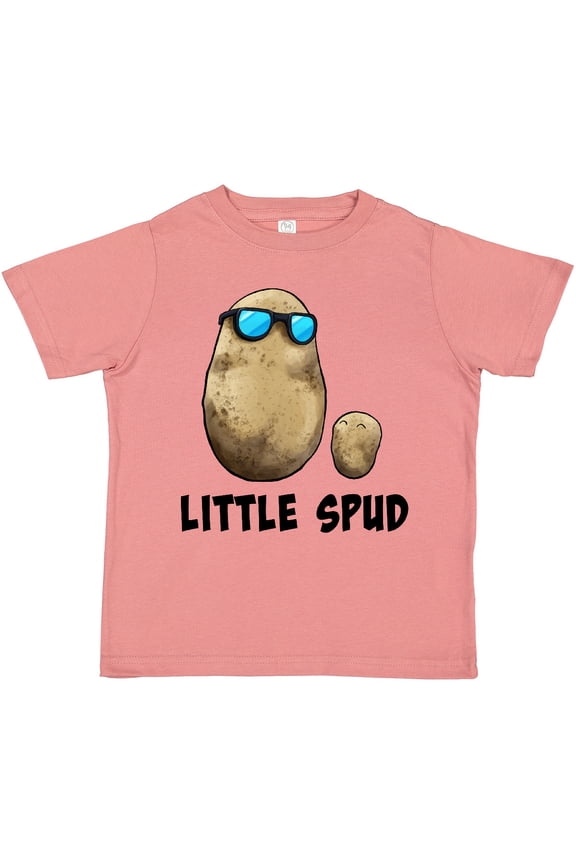 Little Spud Potato Father and Child Boys or Girls Toddler T-Shirt