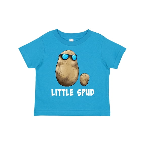 Inktastic Little Spud Potato Father and Child Boys or Girls Toddler T-Shirt
