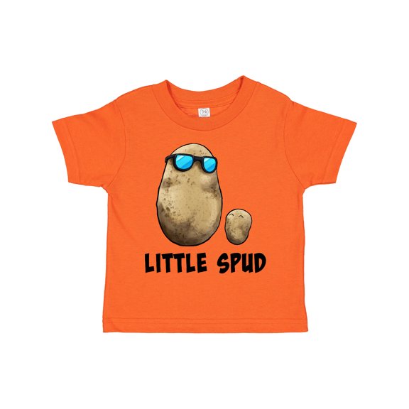 Inktastic Little Spud Potato Father and Child Boys or Girls Toddler T-Shirt
