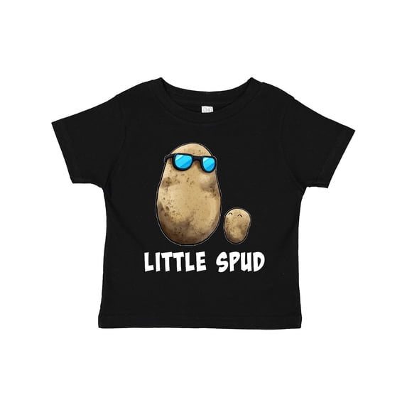 Inktastic Little Spud Potato Father and Child Boys or Girls Toddler T-Shirt