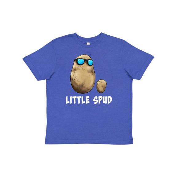 Inktastic Little Spud Potato Father and Child Youth T-Shirt