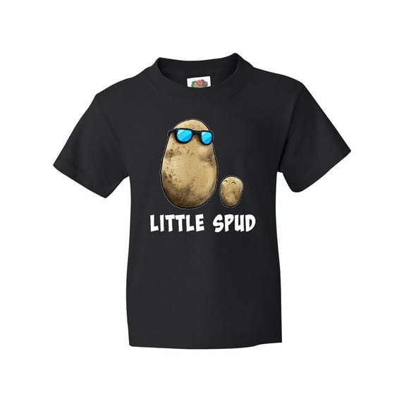 Inktastic Little Spud Potato Father and Child Youth T-Shirt