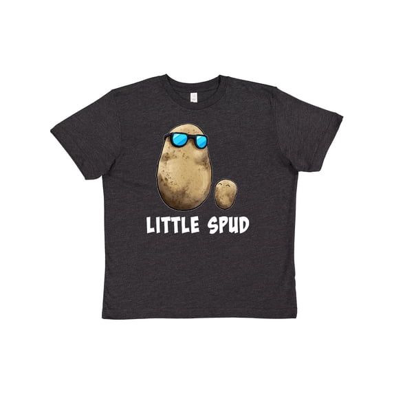 Inktastic Little Spud Potato Father and Child Youth T-Shirt