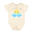 thumbnail image 1 of Inktastic Little Sunshine- Cute Sun Rainbow Letters Boys or Girls Baby Bodysuit, 1 of 5