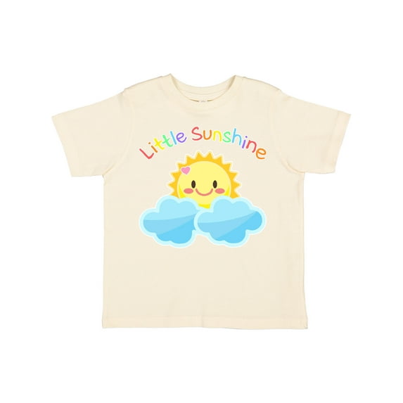 Inktastic Little Sunshine Cute Sun Rainbow Letters Boys or Girls Toddler T-Shirt