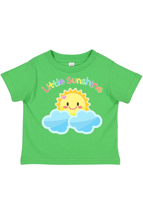 Little Sunshine Cute Sun Rainbow Letters Boys or Girls Toddler T-Shirt