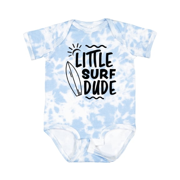 Inktastic Little Surf Dude with Surfboard Boys Baby Bodysuit