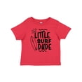 thumbnail image 1 of Inktastic Little Surf Dude with Surfboard Boys Baby T-Shirt, 1 of 5