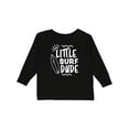 thumbnail image 1 of Inktastic Little Surf Dude with Surfboard Boys Long Sleeve Toddler T-Shirt, 1 of 5