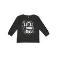 thumbnail image 1 of Inktastic Little Surf Dude with Surfboard Boys Long Sleeve Toddler T-Shirt, 1 of 5