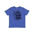thumbnail image 1 of Inktastic Little Surf Dude with Surfboard Youth T-Shirt, 1 of 5