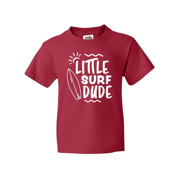Inktastic Little Surf Dude with Surfboard Youth T-Shirt