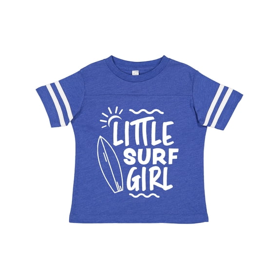 Inktastic Little Surf Girl with Surfboard Girls Toddler T-Shirt