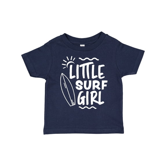 Inktastic Little Surf Girl with Surfboard Girls Toddler T-Shirt
